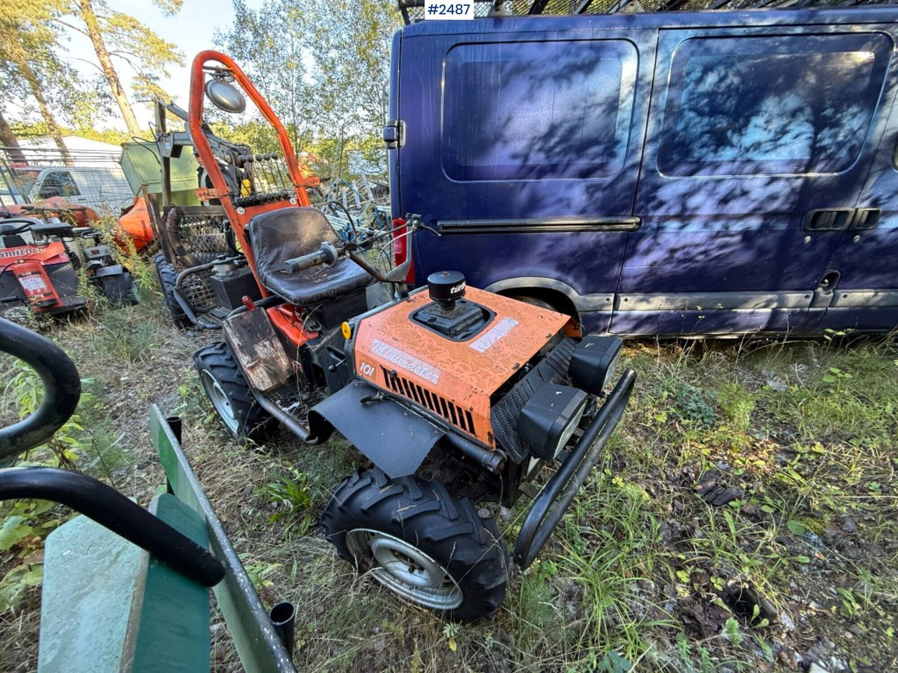 Mini forwarder Vimek Minimaster 101 - حافلة الغابات: صورة 4 Mini forwarder Vimek Minimaster 101 - حافلة الغابات: صورة 4