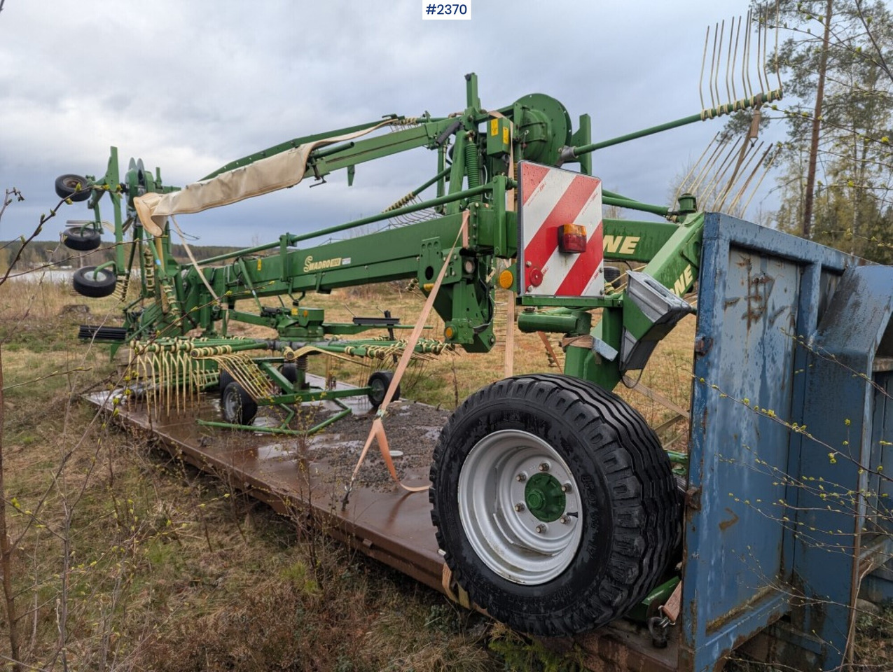Rotary Rake Krone Swadro 1010 - معدات تيبيس التبن: صورة 4 Rotary Rake Krone Swadro 1010 - معدات تيبيس التبن: صورة 4