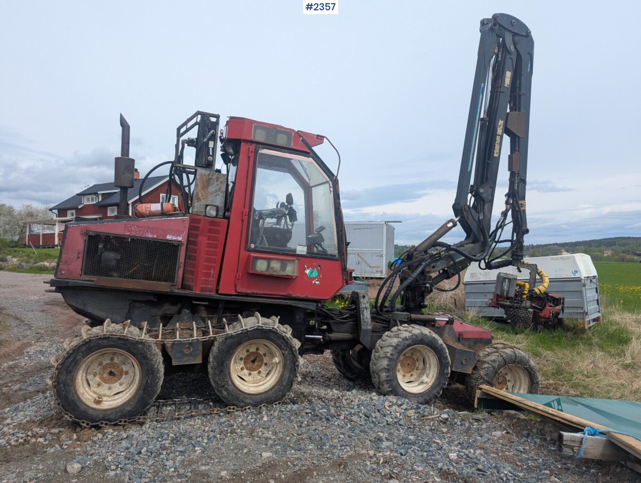 Thinning harvester, Steber BGS with Mowi crane - حصادة: صورة 4 Thinning harvester, Steber BGS with Mowi crane - حصادة: صورة 4