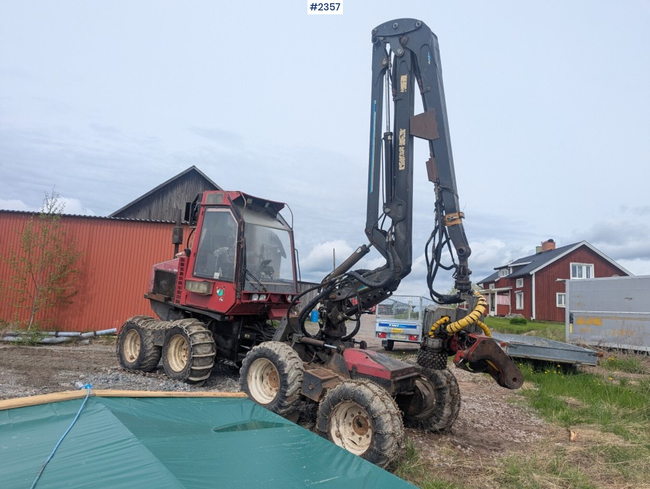 Thinning harvester, Steber BGS with Mowi crane - حصادة: صورة 5 Thinning harvester, Steber BGS with Mowi crane - حصادة: صورة 5