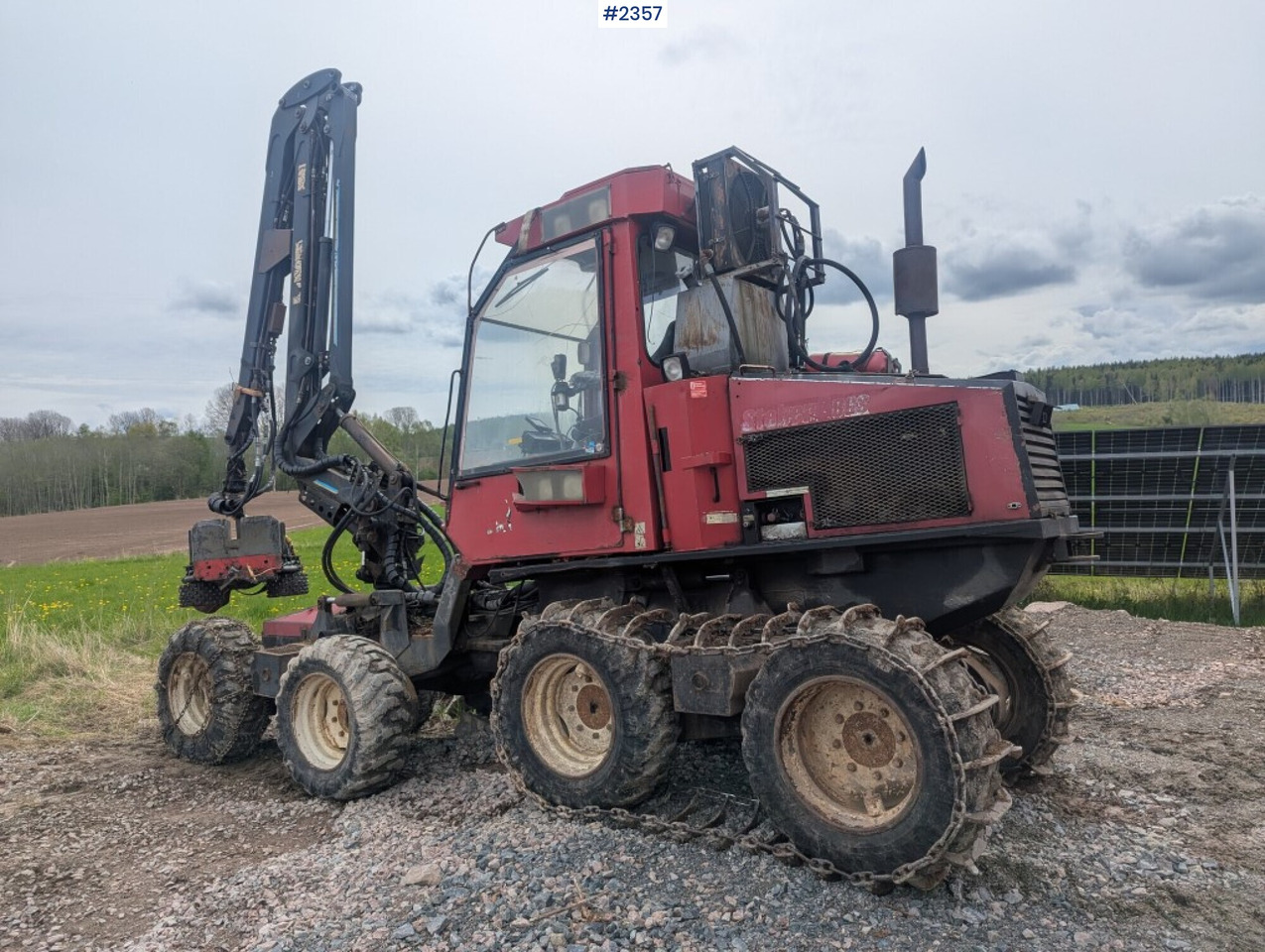 Thinning harvester, Steber BGS with Mowi crane - حصادة: صورة 1 Thinning harvester, Steber BGS with Mowi crane - حصادة: صورة 1