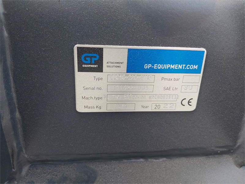 GP equipment Bakkenset CW05 - بكت حفار - آلات البناء: صورة 3 GP equipment Bakkenset CW05 - بكت حفار - آلات البناء: صورة 3