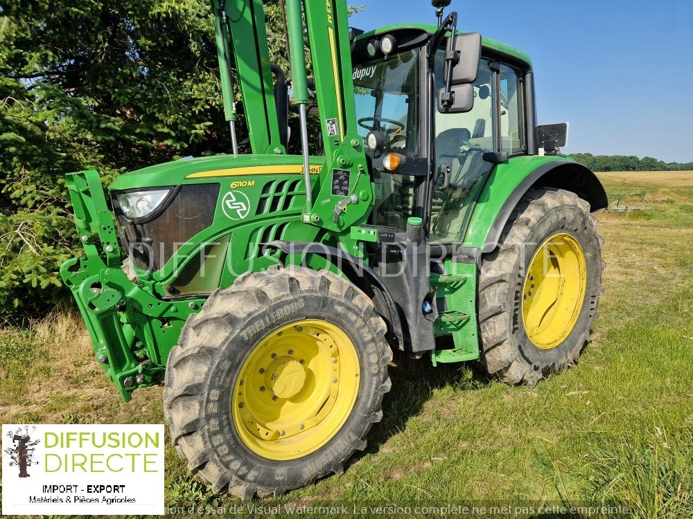 JOHN DEERE TRACTEUR AGRICOLE 6110M - جرار: صورة 1 JOHN DEERE TRACTEUR AGRICOLE 6110M - جرار: صورة 1