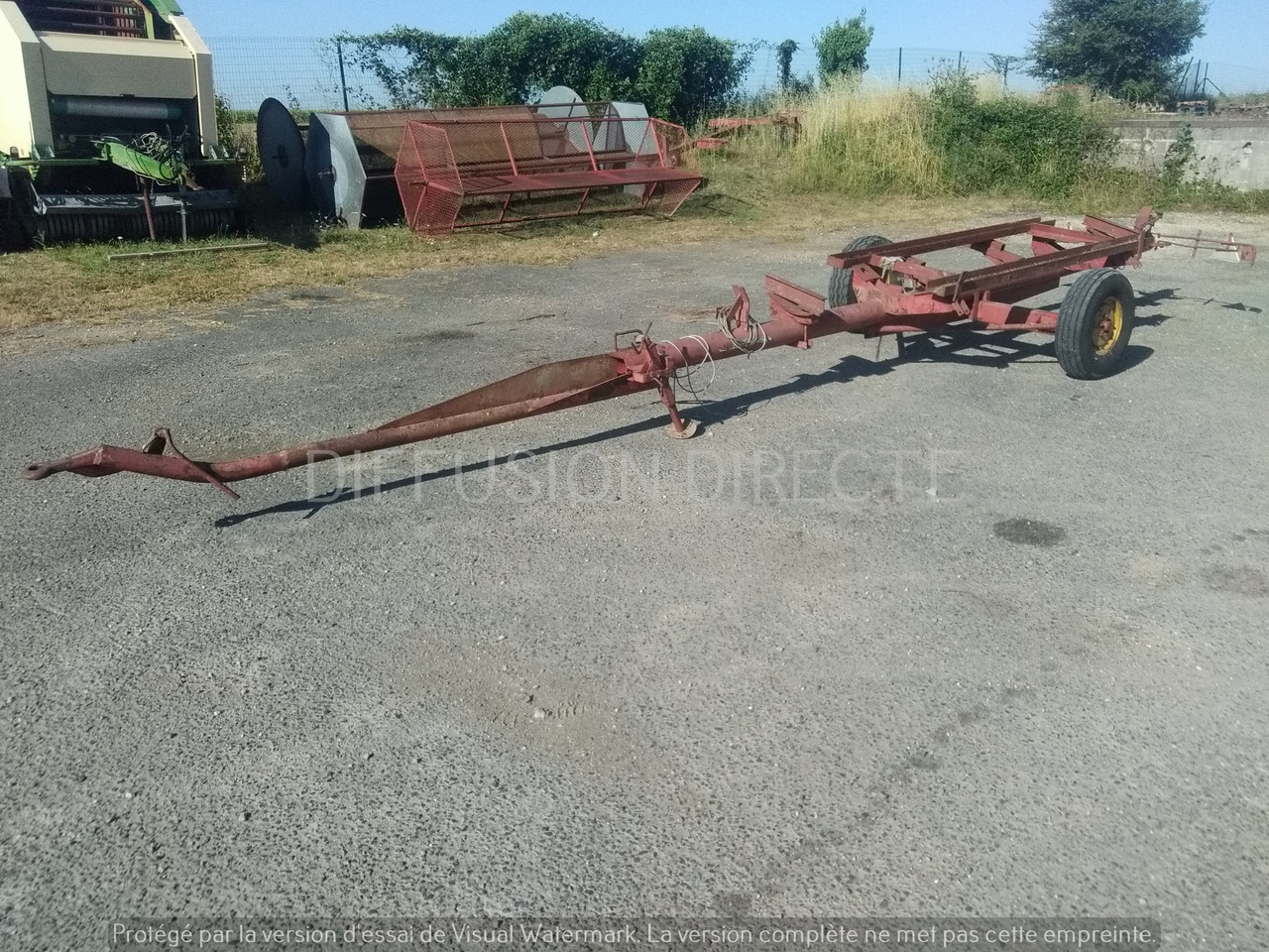 MASSEY FERGUSON CHARIOT DE COUPE 450 - رأس ملحق مقطور: صورة 2 MASSEY FERGUSON CHARIOT DE COUPE 450 - رأس ملحق مقطور: صورة 2