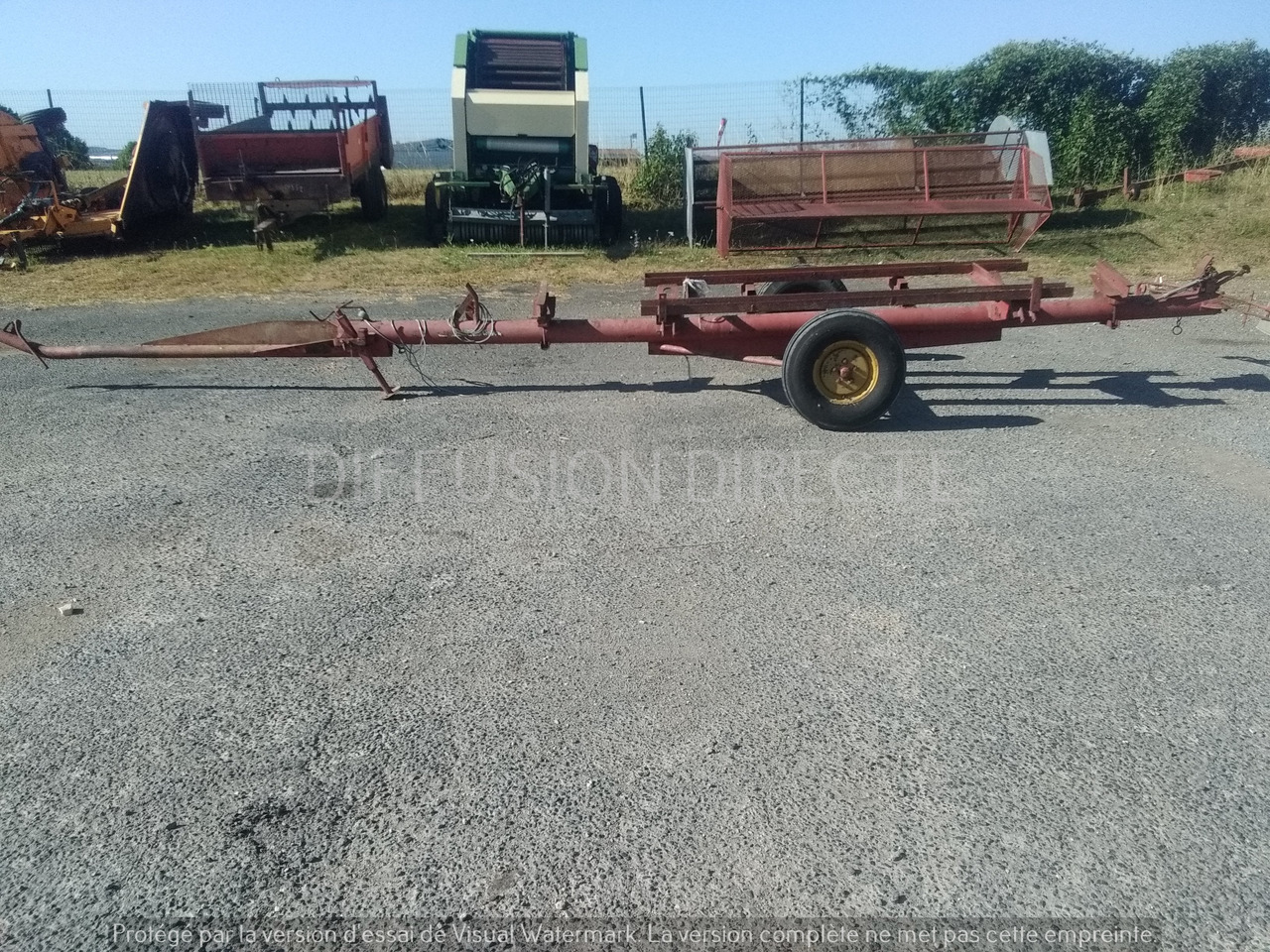 MASSEY FERGUSON CHARIOT DE COUPE 450 - رأس ملحق مقطور: صورة 3 MASSEY FERGUSON CHARIOT DE COUPE 450 - رأس ملحق مقطور: صورة 3
