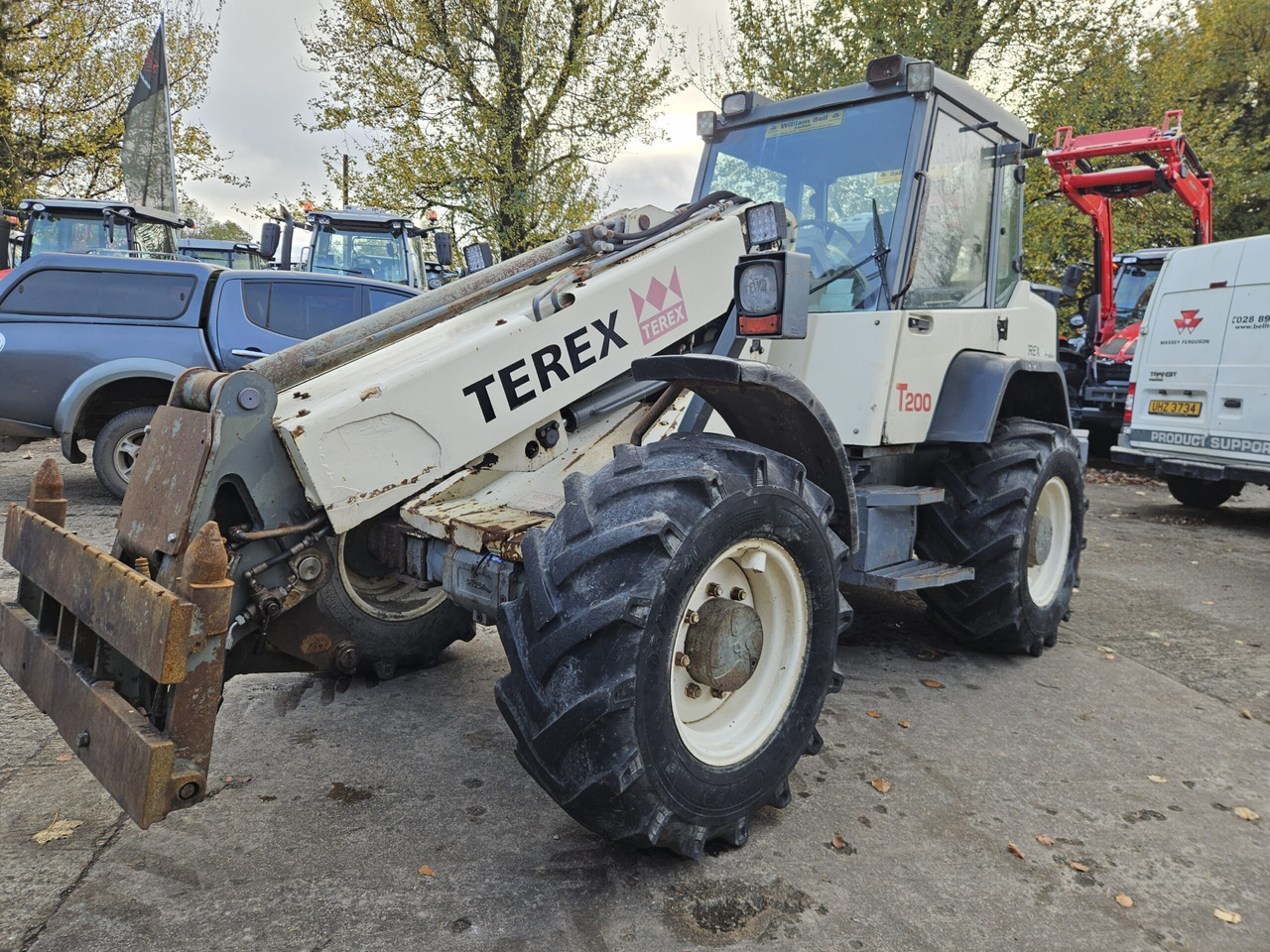 2006 Terex T200 - جرافة ذات عجلات تلسكوبية: صورة 2 2006 Terex T200 - جرافة ذات عجلات تلسكوبية: صورة 2
