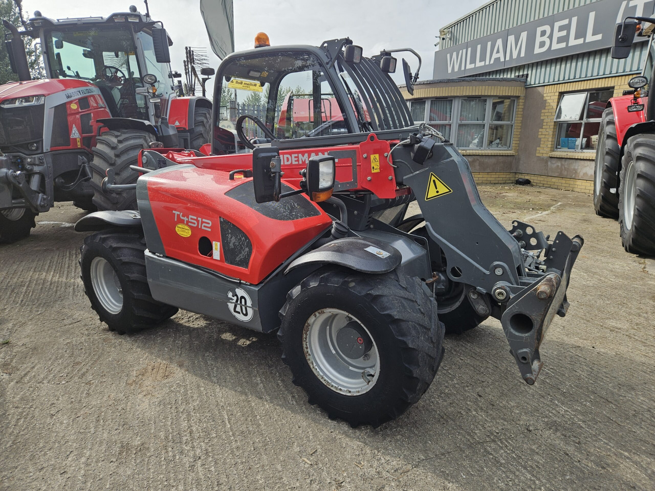 2018 Weidemann 4512, 1 Owner machine - رافعة تلسكوبية: صورة 1 2018 Weidemann 4512, 1 Owner machine - رافعة تلسكوبية: صورة 1