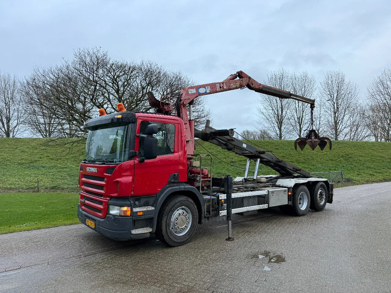 Scania P270 Kabelsysteem HMF Kraan Low KM NL TRUCK 6X2 - شاحنة كرين: صورة 4 Scania P270 Kabelsysteem HMF Kraan Low KM NL TRUCK 6X2 - شاحنة كرين: صورة 4
