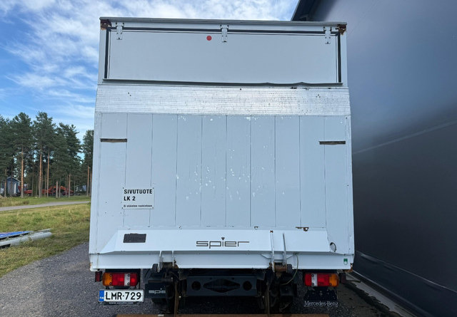 Mercedes-BenzAtego kaappi + perälauta - شاحنة مقفلة: صورة 4 Mercedes-BenzAtego kaappi + perälauta - شاحنة مقفلة: صورة 4