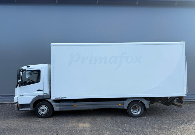Mercedes-BenzAtego kaappi + perälauta - شاحنة مقفلة: صورة 2 Mercedes-BenzAtego kaappi + perälauta - شاحنة مقفلة: صورة 2