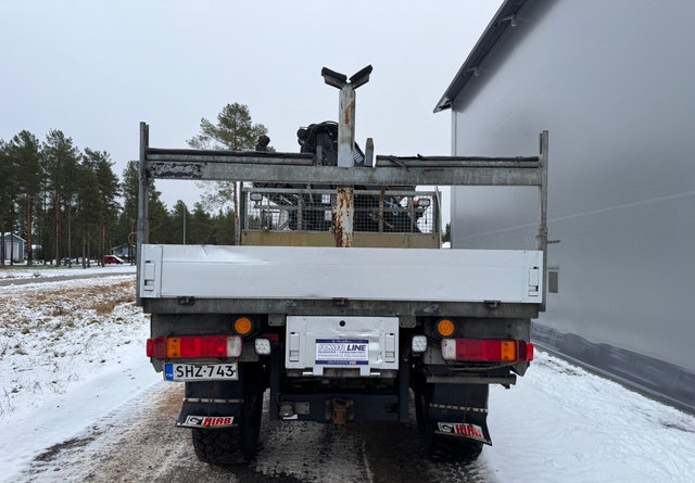 Mercedes-BenzUnimog U5000 + Hiab 099 E-4 - آليات: صورة 4 Mercedes-BenzUnimog U5000 + Hiab 099 E-4 - آليات: صورة 4