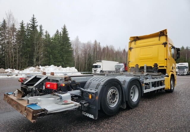 Scania R410 CNG / CBG 6x2 - شاحنات الحاويات / جسم علوي قابل للتغيير شاحنة: صورة 4 Scania R410 CNG / CBG 6x2 - شاحنات الحاويات / جسم علوي قابل للتغيير شاحنة: صورة 4