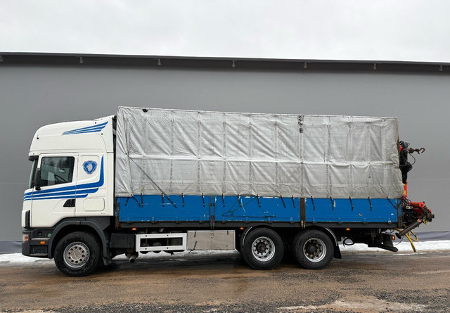 Scania144G 6x2 *Juuri Katsastettu* - شاحنة كرين: صورة 3 Scania144G 6x2 *Juuri Katsastettu* - شاحنة كرين: صورة 3