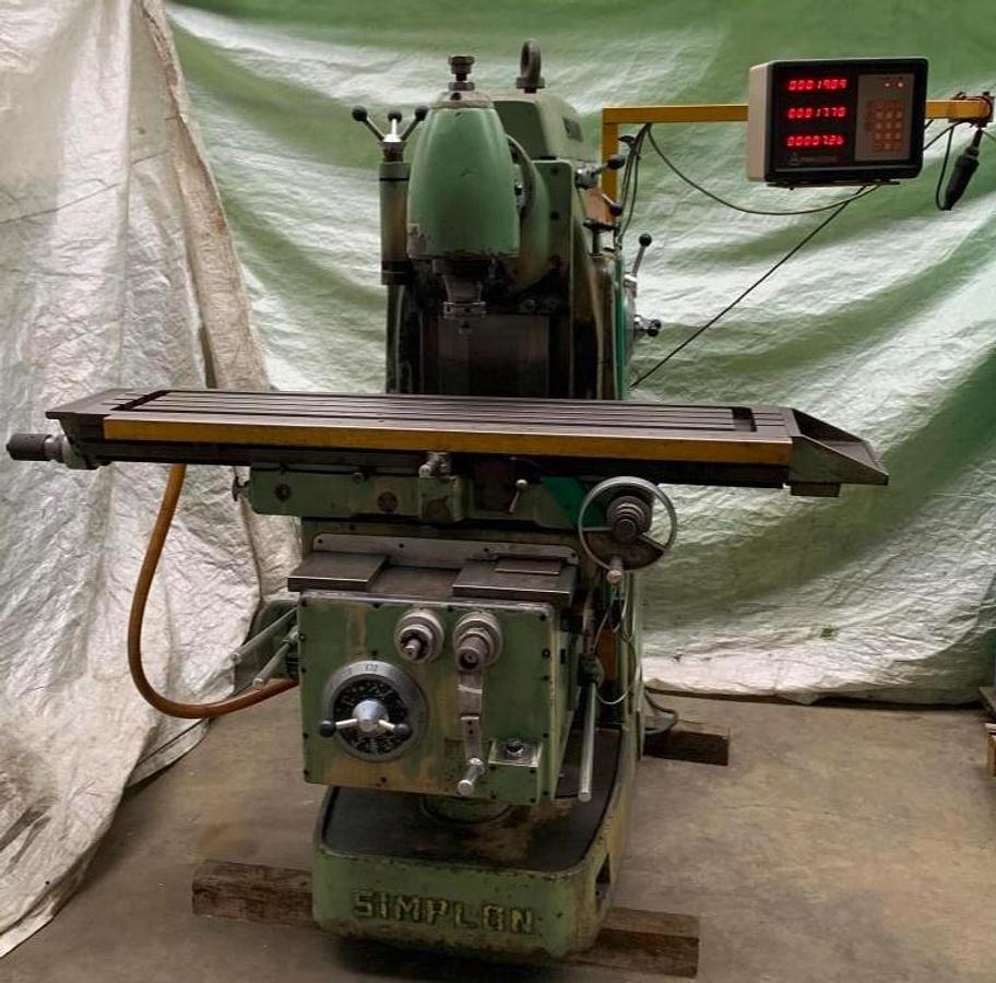 Universalfräsmaschine SIMPLON - آلة طحن المعادن: صورة 4 Universalfräsmaschine SIMPLON - آلة طحن المعادن: صورة 4