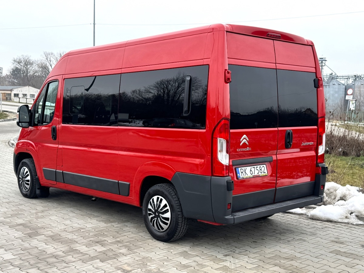 Citroën Jumper 9 osobowy 2.0 HDI 131KM Nawiewy Tylne LED Bezwypadkowy Niski przebieg - حافلة صغيرة, ميكروباص: صورة 5 Citroën Jumper 9 osobowy 2.0 HDI 131KM Nawiewy Tylne LED Bezwypadkowy Niski przebieg - حافلة صغيرة, ميكروباص: صورة 5