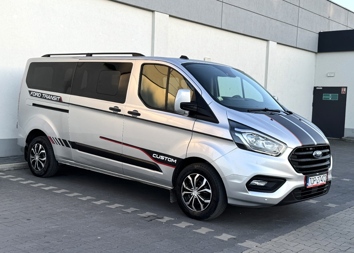 Ford Transit Custom 2.0 170KM Rok 2021 8 osobowy FV23 Salon PL Zadbany Super STAN - الشاحنات الصغيرة كابينة مزدوجة: صورة 2 Ford Transit Custom 2.0 170KM Rok 2021 8 osobowy FV23 Salon PL Zadbany Super STAN - الشاحنات الصغيرة كابينة مزدوجة: صورة 2