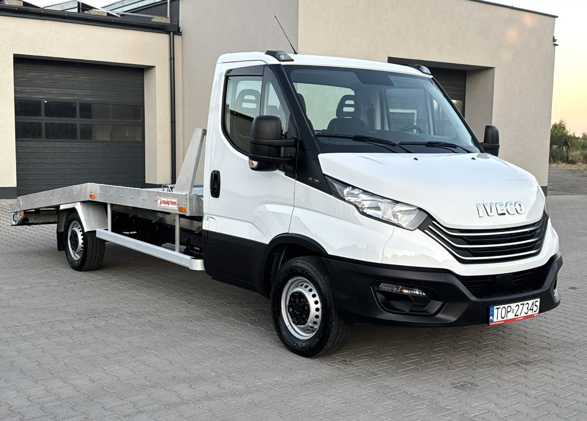 Iveco Daily 3.0 160KM Rok 2022 55 tys km przebiegu AUTOLAWETA Najazd laweta - شاحنة نقل سيارات شاحنة: صورة 1 Iveco Daily 3.0 160KM Rok 2022 55 tys km przebiegu AUTOLAWETA Najazd laweta - شاحنة نقل سيارات شاحنة: صورة 1