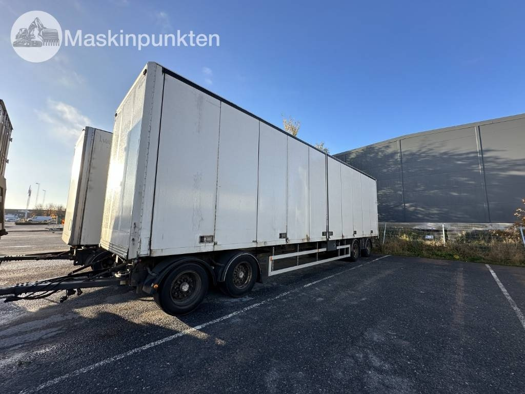 Ekeri L/L-4 Skåpsläp med öppningsbar sida - مقطورة صندوق مغلق: صورة 1 Ekeri L/L-4 Skåpsläp med öppningsbar sida - مقطورة صندوق مغلق: صورة 1