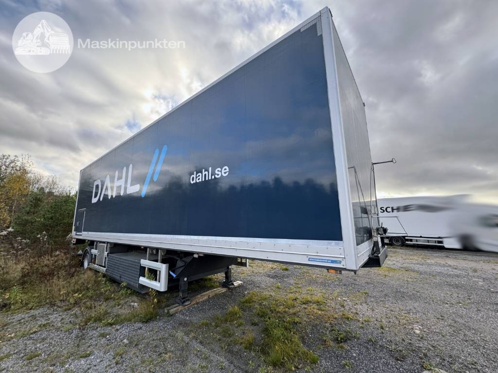 HFR 1 axlad semitrailer med truck! - نصف مقطورة صندوق مغلق: صورة 1 HFR 1 axlad semitrailer med truck! - نصف مقطورة صندوق مغلق: صورة 1