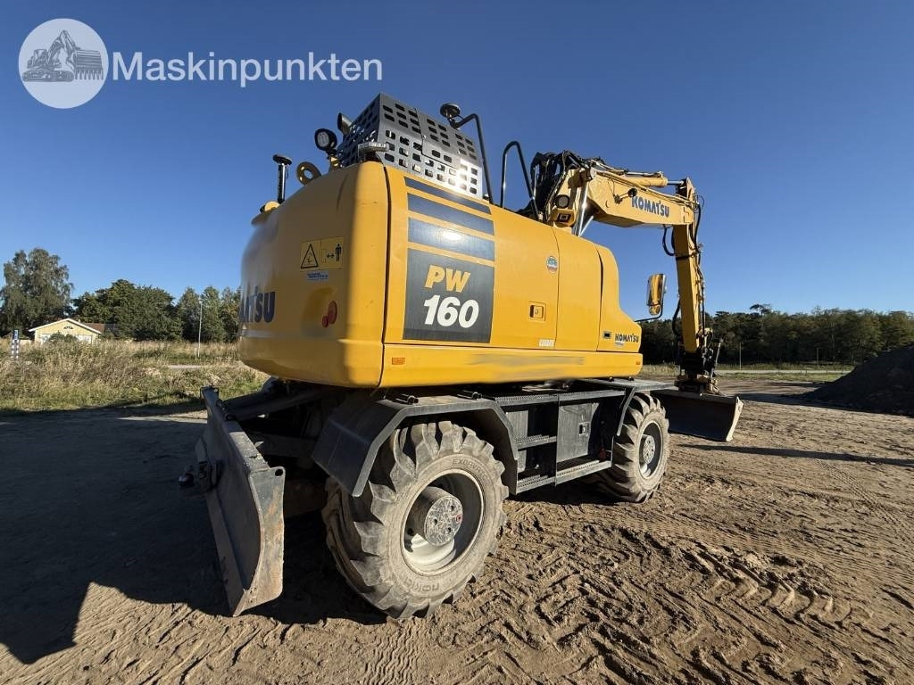 Komatsu PW 160 - حفارة دولاب: صورة 5 Komatsu PW 160 - حفارة دولاب: صورة 5