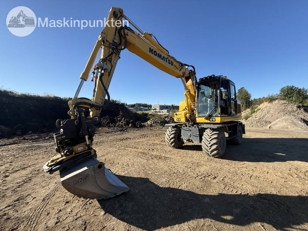 Komatsu PW 160 - حفارة دولاب: صورة 1 Komatsu PW 160 - حفارة دولاب: صورة 1