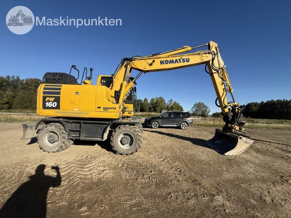 Komatsu PW 160 - حفارة دولاب: صورة 4 Komatsu PW 160 - حفارة دولاب: صورة 4