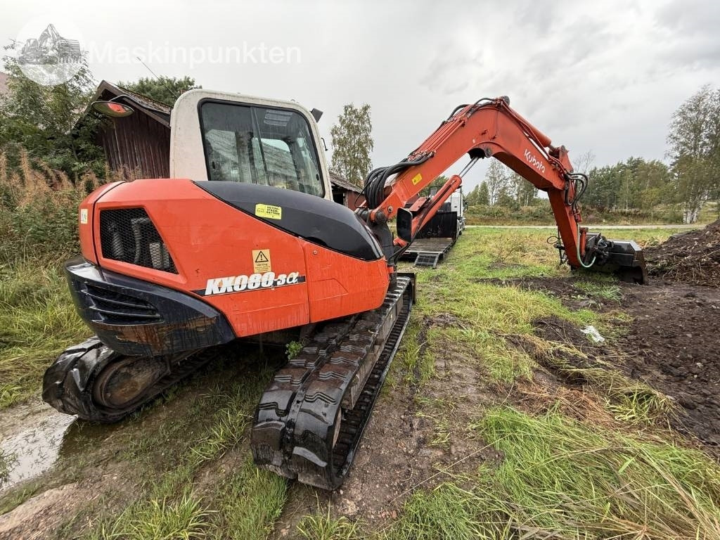Kubota KX 080-3 A  - حفارة مُصَّغرة: صورة 4 Kubota KX 080-3 A  - حفارة مُصَّغرة: صورة 4