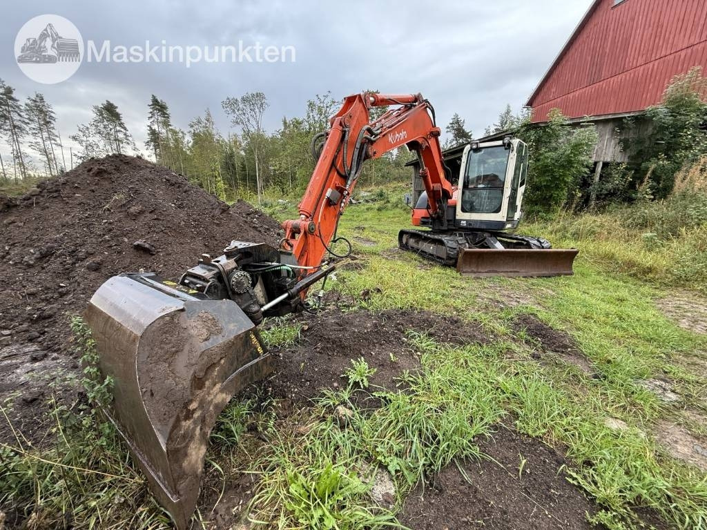 Kubota KX 080-3 A  - حفارة مُصَّغرة: صورة 1 Kubota KX 080-3 A  - حفارة مُصَّغرة: صورة 1