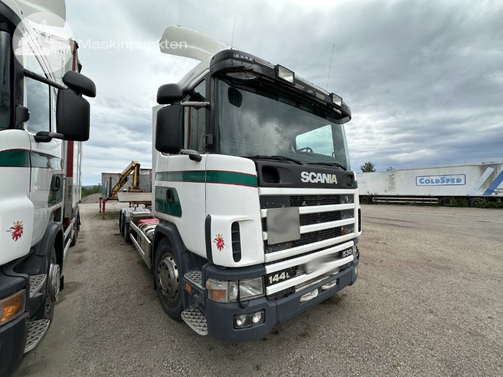 Scania R 124 LB - شاحنات الحاويات / جسم علوي قابل للتغيير شاحنة: صورة 2 Scania R 124 LB - شاحنات الحاويات / جسم علوي قابل للتغيير شاحنة: صورة 2