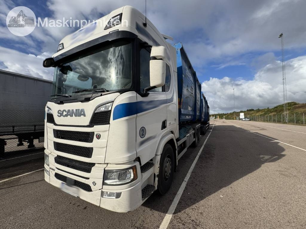 Scania R 580 EKIPAGE - شاحنة ذات خطاف: صورة 1 Scania R 580 EKIPAGE - شاحنة ذات خطاف: صورة 1