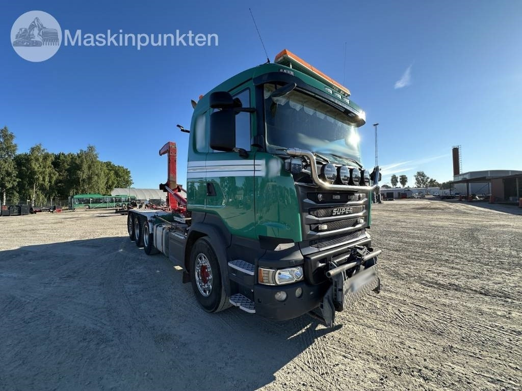 Scania R 580 LB - شاحنة ذات خطاف: صورة 3 Scania R 580 LB - شاحنة ذات خطاف: صورة 3