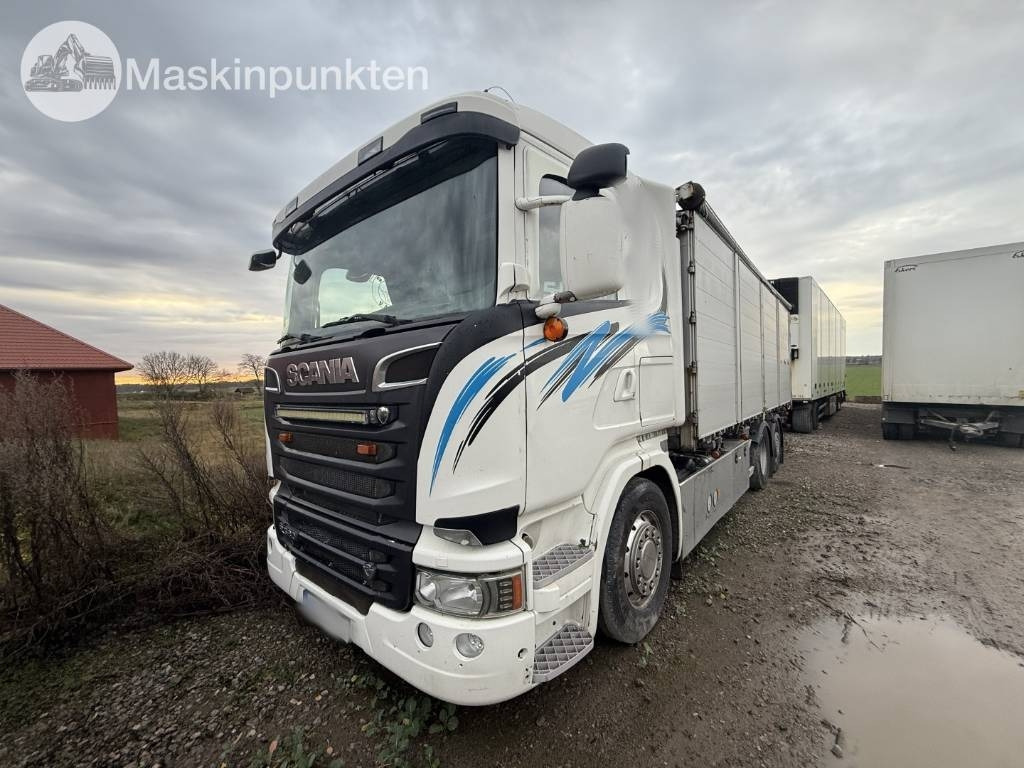 Scania R 580 - شاحنة مقفلة: صورة 1 Scania R 580 - شاحنة مقفلة: صورة 1