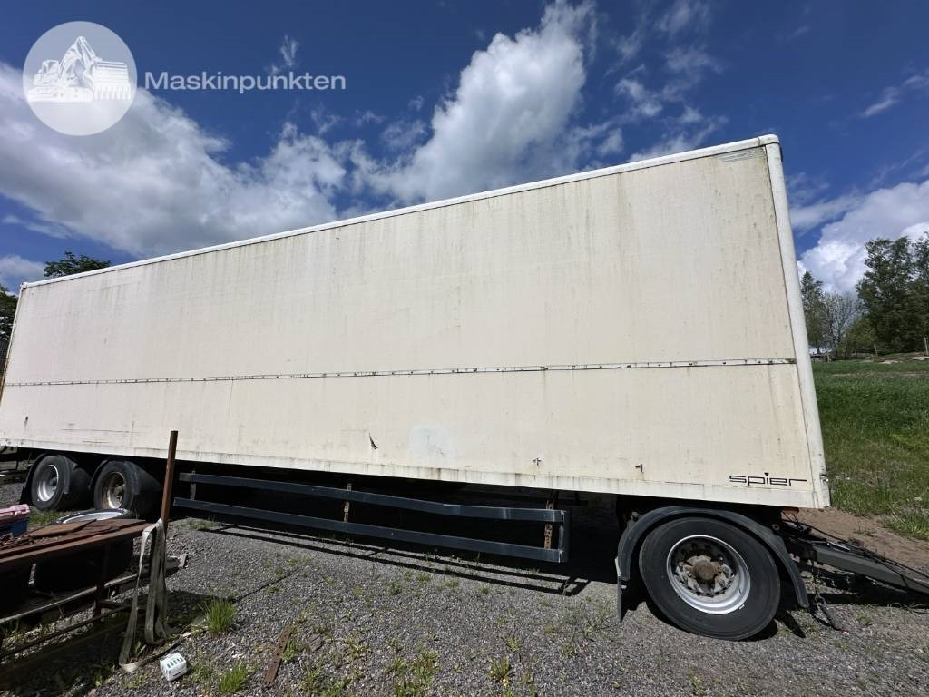 Spier AGL 390 - مقطورة صندوق مغلق: صورة 3 Spier AGL 390 - مقطورة صندوق مغلق: صورة 3