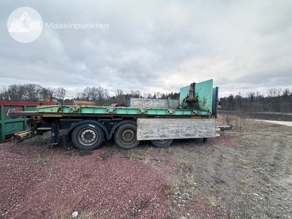 Tridem container kärra - مقطورة نقل الحاويات: صورة 3 Tridem container kärra - مقطورة نقل الحاويات: صورة 3