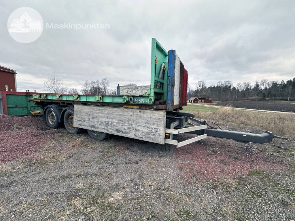 Tridem container kärra - مقطورة نقل الحاويات: صورة 1 Tridem container kärra - مقطورة نقل الحاويات: صورة 1