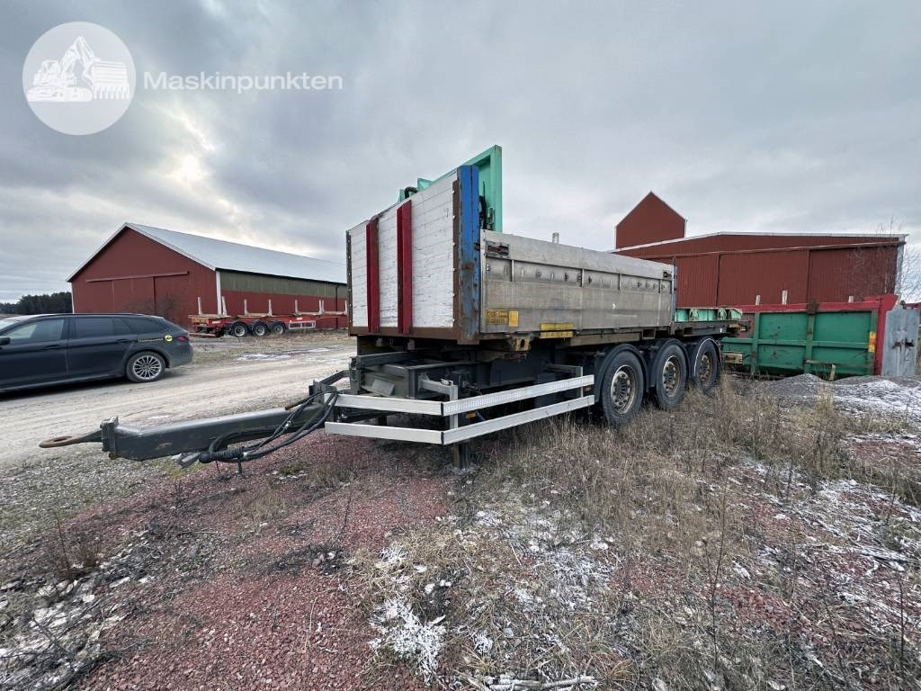 Tridem container kärra - مقطورة نقل الحاويات: صورة 4 Tridem container kärra - مقطورة نقل الحاويات: صورة 4