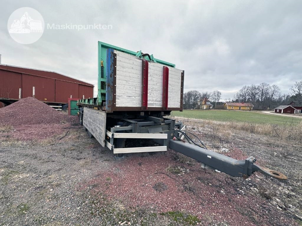 Tridem container kärra - مقطورة نقل الحاويات: صورة 2 Tridem container kärra - مقطورة نقل الحاويات: صورة 2