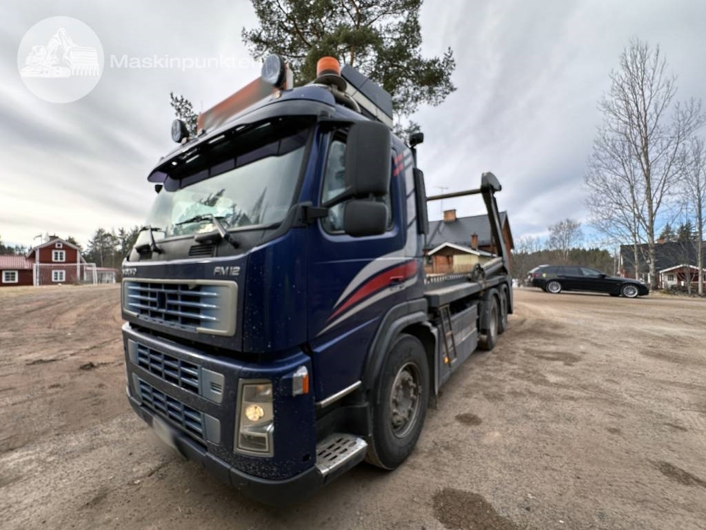 Volvo FM 12 420 LAXO Liftdumper + lastväxlare + flak - شاحنة نقل المخلفات: صورة 1 Volvo FM 12 420 LAXO Liftdumper + lastväxlare + flak - شاحنة نقل المخلفات: صورة 1