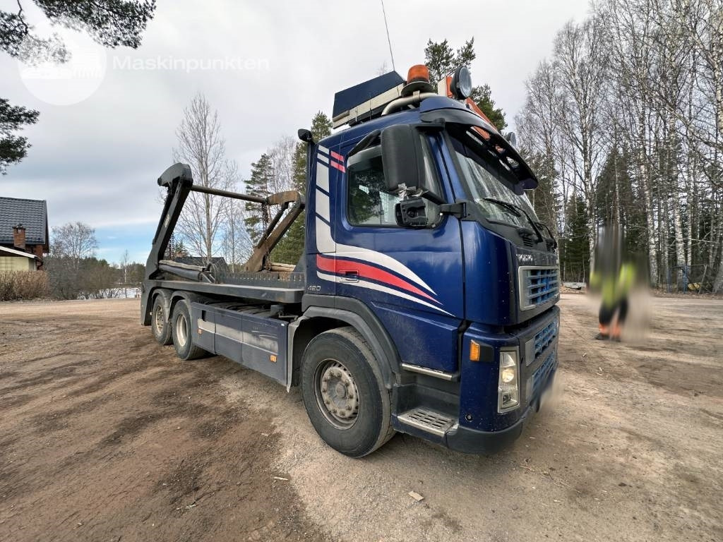 Volvo FM 12 420 LAXO Liftdumper + lastväxlare + flak - شاحنة نقل المخلفات: صورة 3 Volvo FM 12 420 LAXO Liftdumper + lastväxlare + flak - شاحنة نقل المخلفات: صورة 3