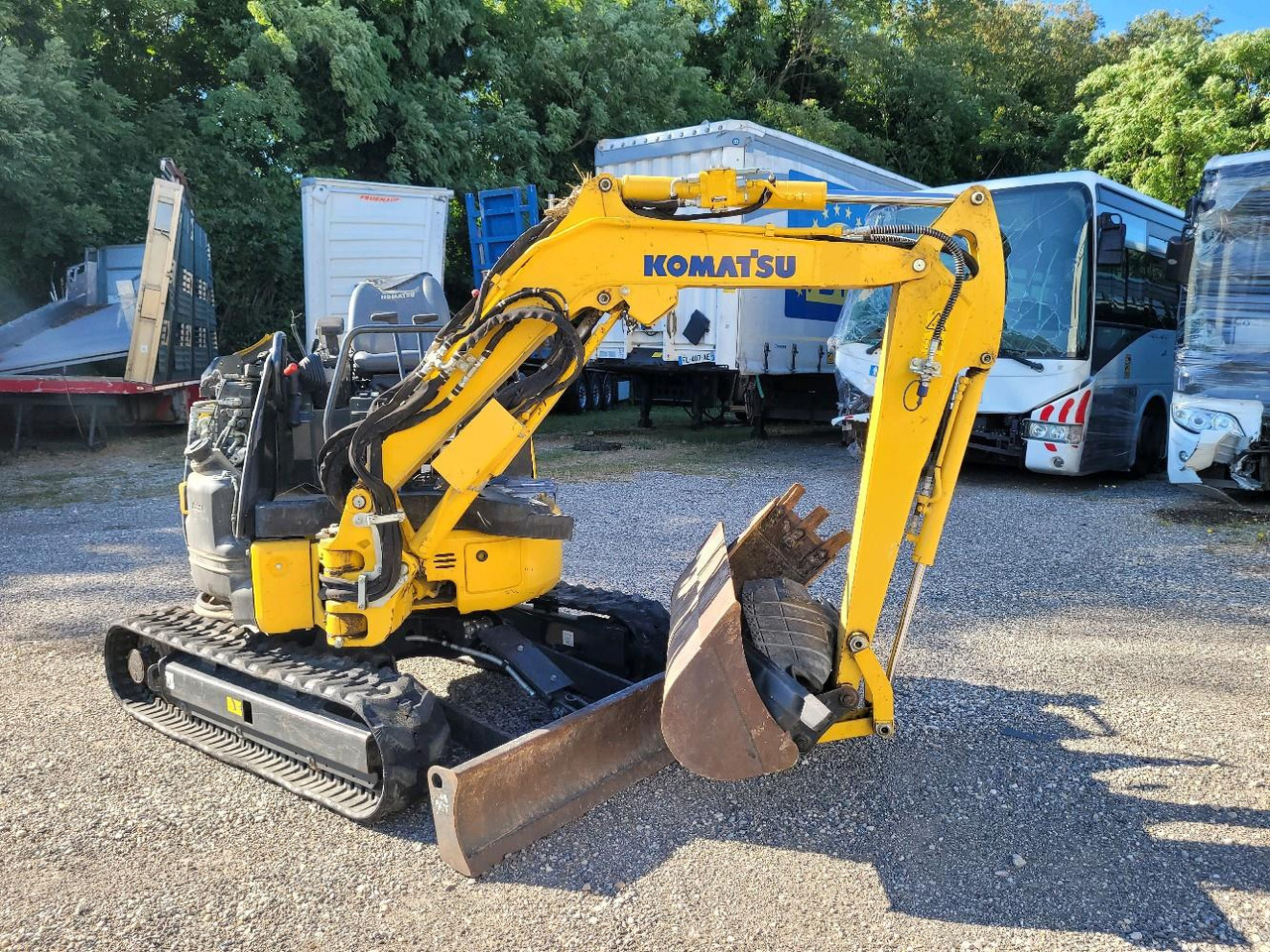 KOMATSU MINI PELLE FC 24 MR-5 - حفارة مُصَّغرة: صورة 1 KOMATSU MINI PELLE FC 24 MR-5 - حفارة مُصَّغرة: صورة 1