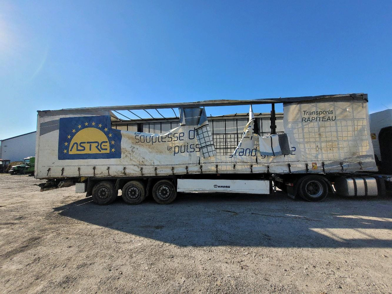 KRONE SD - نصف مقطورة ستارة: صورة 3 KRONE SD - نصف مقطورة ستارة: صورة 3