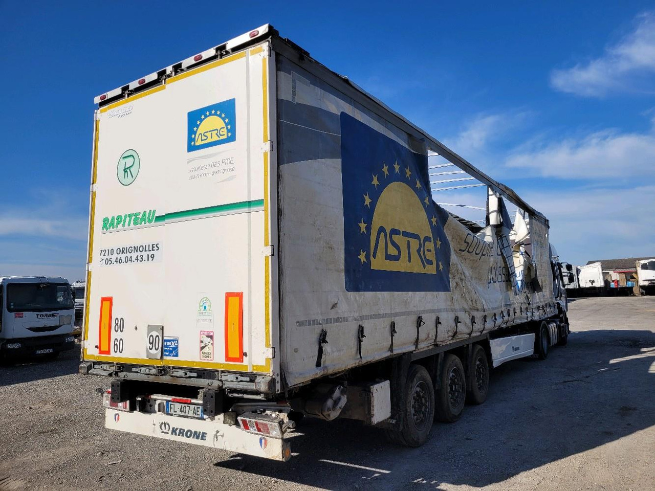 KRONE SD - نصف مقطورة ستارة: صورة 4 KRONE SD - نصف مقطورة ستارة: صورة 4