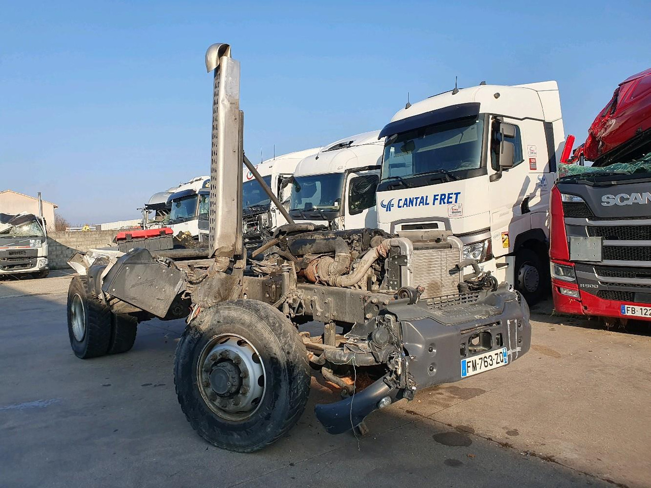 RENAULT D CITERNE HIGH KP 4X4 250 EUR6 - إطار/ شاسيه - شاحنة: صورة 1 RENAULT D CITERNE HIGH KP 4X4 250 EUR6 - إطار/ شاسيه - شاحنة: صورة 1