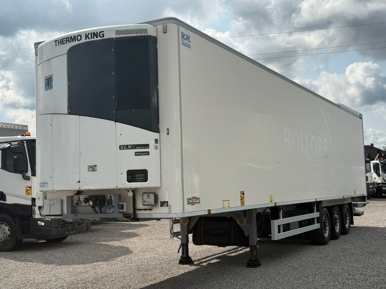 Chereau THERMO KING SLXe DIESEL/ELECTRIC SAF - نصف مقطورة مُبرِّدة: صورة 3 Chereau THERMO KING SLXe DIESEL/ELECTRIC SAF - نصف مقطورة مُبرِّدة: صورة 3