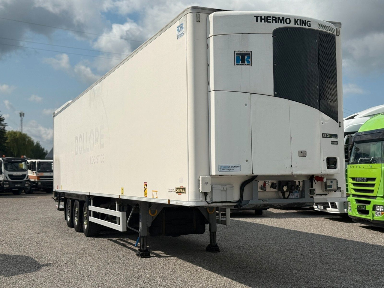 Chereau THERMO KING SLXe DIESEL/ELECTRIC SAF - نصف مقطورة مُبرِّدة: صورة 1 Chereau THERMO KING SLXe DIESEL/ELECTRIC SAF - نصف مقطورة مُبرِّدة: صورة 1