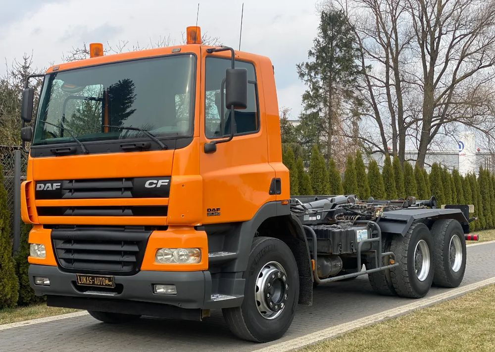 DAF CF 85.340 6X4 MANUAL - شاحنة ذات خطاف: صورة 3 DAF CF 85.340 6X4 MANUAL - شاحنة ذات خطاف: صورة 3