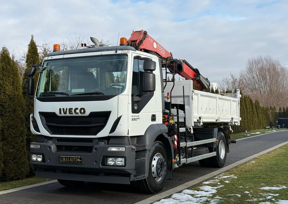 Iveco STRALIS 330 / 4x2 / FASSI F135 / WYWROTKA - شاحنة قلاب: صورة 3 Iveco STRALIS 330 / 4x2 / FASSI F135 / WYWROTKA - شاحنة قلاب: صورة 3