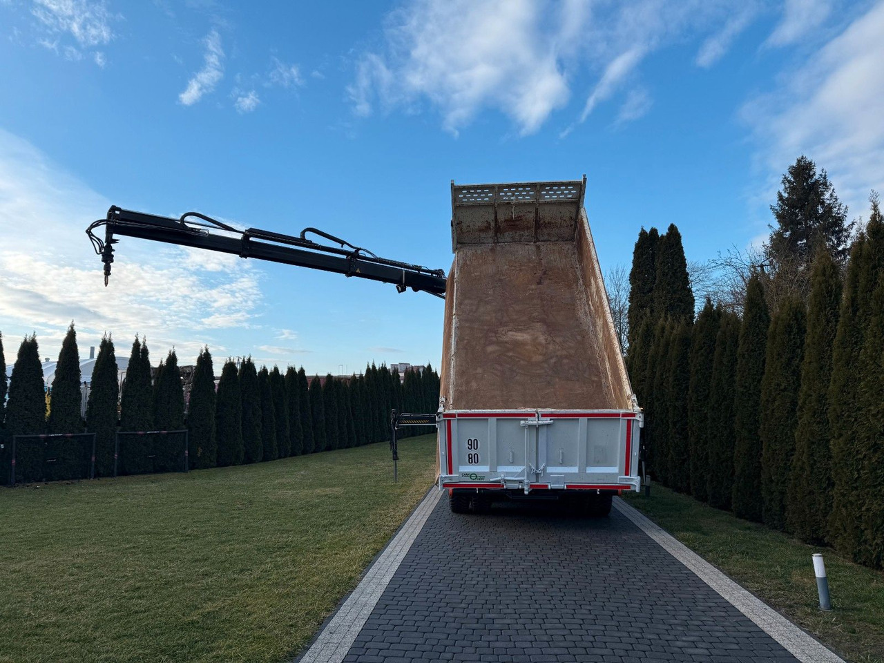 شاحنة كرين Iveco TRAKKER 450 6X4 DOUBLE HYDRO-BOARD HIAB: صورة 13