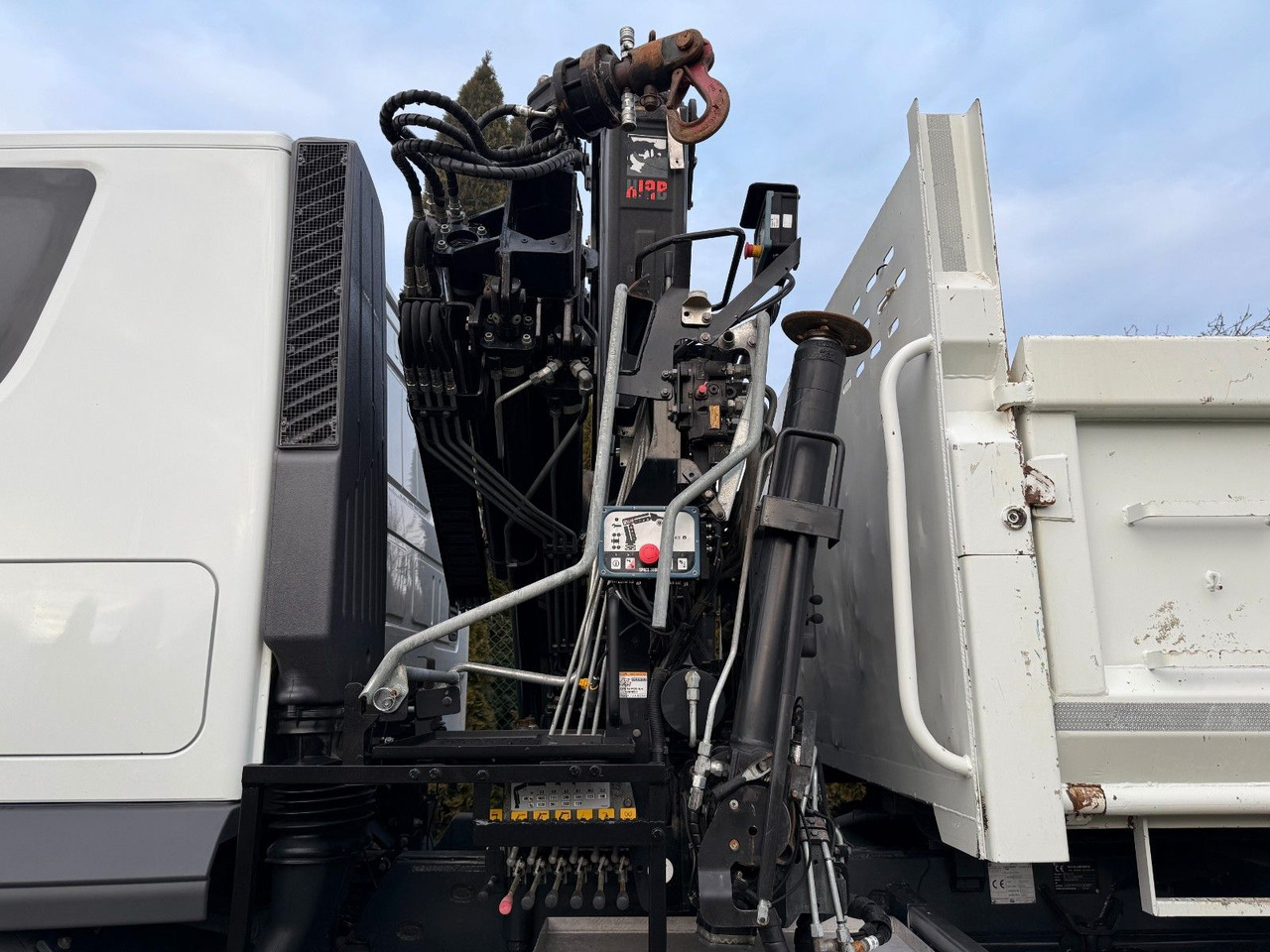 شاحنة كرين Iveco TRAKKER 450 6X4 DOUBLE HYDRO-BOARD HIAB: صورة 9