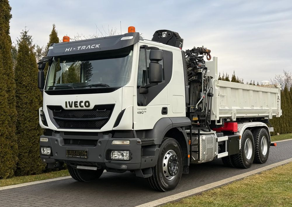 Iveco TRAKKER 450 6X4 PODWÓJNA HYDRO-BURTA HIAB 104 - شاحنة قلاب: صورة 4 Iveco TRAKKER 450 6X4 PODWÓJNA HYDRO-BURTA HIAB 104 - شاحنة قلاب: صورة 4